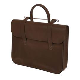 Oxford Traditional leather premium music case - Cacao