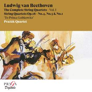 Beethoven: String Quartets Nos. 4, 5 & 1