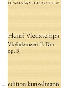 Vieuxtemps, Henri: Violin Concerto in E major, Op. 5
