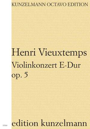 Vieuxtemps, Henri: Violin Concerto in E major, Op. 5
