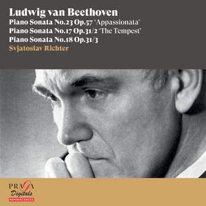 Ludwig van Beethoven: Piano Sonatas No. 23 'Appassionata', No. 17 'The Tempest' & No. 18