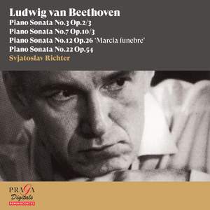 Ludwig van Beethoven: Piano Sonatas No. 3, No. 7, No. 12 'Marcia funebre' & No. 22