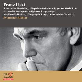 Franz Liszt: Scherzo and March, Mephisto Waltz No. 1, Harmonies poétiques et religieuses (excerpts) & other piano works