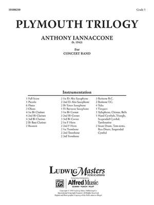 Iannaccone, Anthony: Plymouth Trilogy (c/b score)