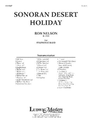 Nelson, Ron: Sonoran Desert Holiday (c/b score)