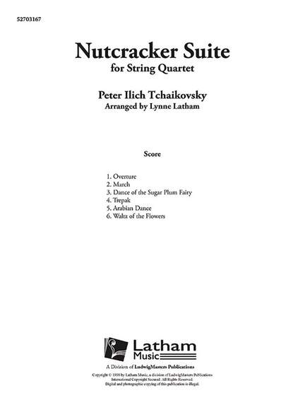 Tchaikovsky, Peter: Nutcracker Suite (score)