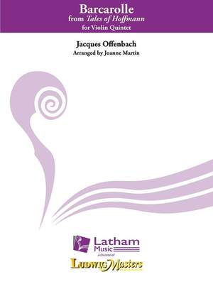 Offenbach, Jacques: Tales of Hoffman: Barcarolle (VN Score)