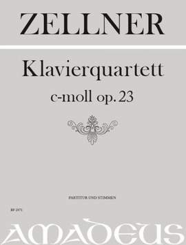 Zellner, J: Quartett in c-moll op. 23 C minor Op. 23