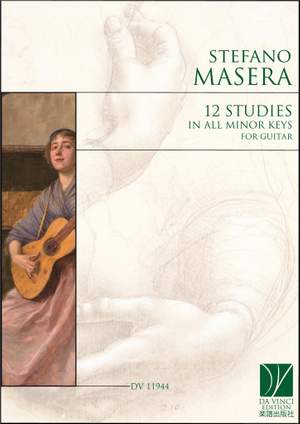 Stefano Masera: 12 Studies for Guitar in all minor Keys