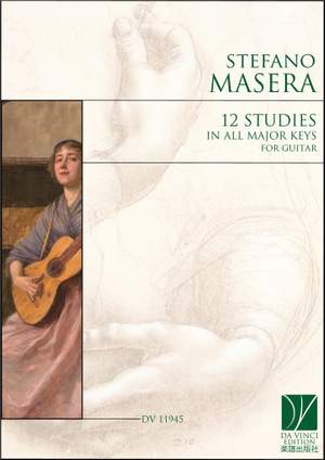 Stefano Masera: 12 Studies for Guitar in all major Keys