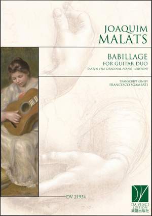 Joaquim Malats: Babillage, for Guitar Duo