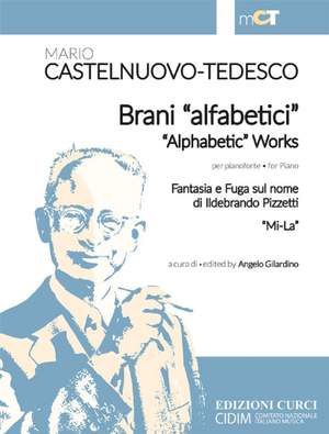 Mario Castelnuovo-Tedesco: Brani 'alfabetici' per pianoforte