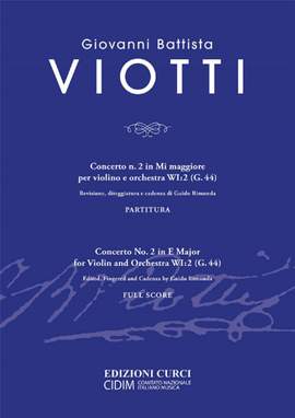 Giovanni Battista Viotti: Concerto n. 2 in Mi maggiore
