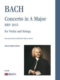 Bach, J S: Concerto in A Major BWV1055