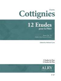 Charles Cottignies: 12 Etudes Pour La Flute Op. 53
