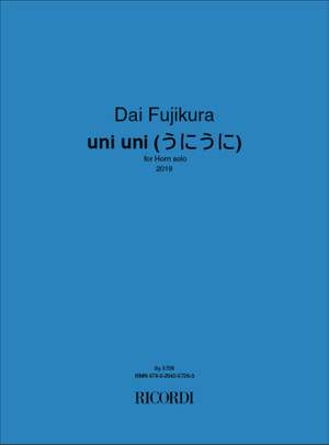 Dai Fujikura: uni uni (うにうに)