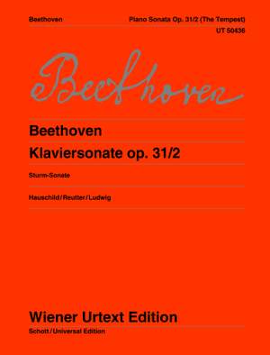 Beethoven, L v: Sonata op. 31/2