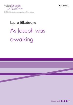 Jekabsone, Laura: As Joseph was a-walking
