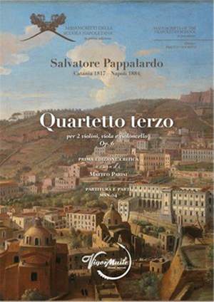 Salvatore Pappalardo: Quartetto Terzo Op. 6