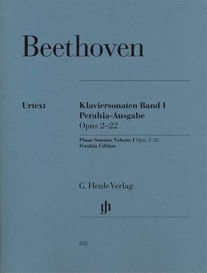 Beethoven: Piano Sonatas, Volume I, op. 2-22