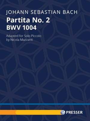 Bach, J S: Partita No. 2 BWV 1004