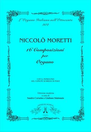 Niccolò Moretti: 16 Composizioni per organo