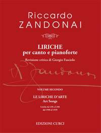 Riccardo Zandonai: Liriche per canto e pianoforte