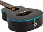 Nighthawk Concert Electro Ukulele - Black Stain Product Image