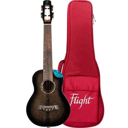 Nighthawk Concert Electro Ukulele - Black Stain