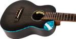 Nighthawk Concert Electro Ukulele - Black Stain Product Image