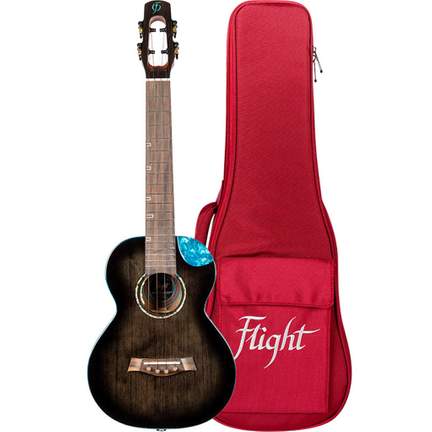 Nighthawk Tenor Electro Ukulele - Black Stain