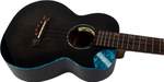 Nighthawk Tenor Electro Ukulele - Black Stain Product Image