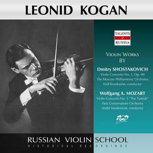 Shostakovich: Violin Concerto No. 1 in A Minor, Op. 77 - Mozart: Violin Concerto No. 5 in A Major, K. 219 “Turkish” (Live)