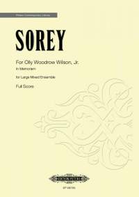 Sorey, Tyshawn: For Olly Woodrow Wilson, Jr.