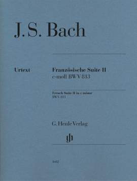 Bach, J S: Französische Suite II C minor BWV 813