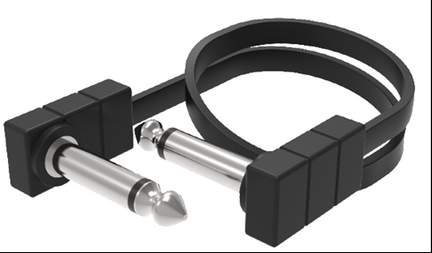 TGI Flat Patch Cable - 0.15m 0.5ft - Audio Essentials