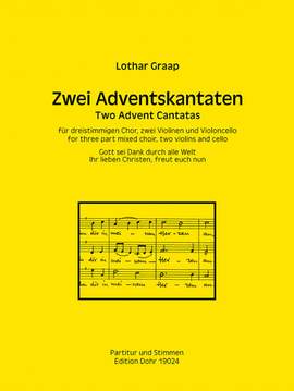 Graap, L: Zwei Adventskantaten