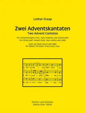 Graap, L: Zwei Adventskantaten