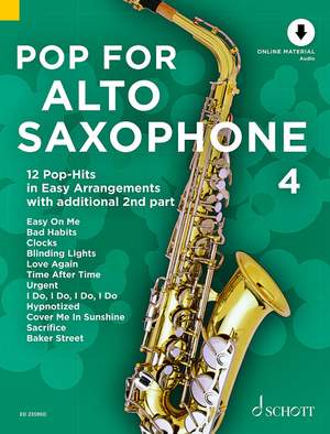 Pop For Alto Saxophone 4 Vol. 4