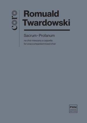 Twardowski, R: Sacrum - Profanum