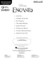 Encanto for Cello: Instrumental Play-Along - from the Motion Picture Soundtrack Product Image