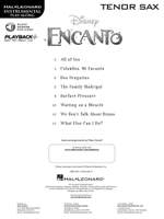 Encanto for Tenor Sax: Instrumental Play-Along - from the Motion Picture Soundtrack Product Image