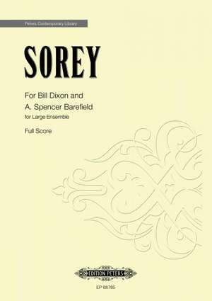 Sorey, Tyshawn: For Bill Dixon and A. Spencer Barefield