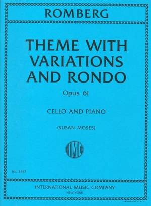 Sigmund Romberg: Theme With Variations and Rondo