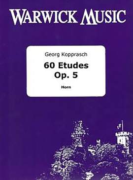 Georg Kopprasch: 60 Etudes Op. 5 (Cor Alto)
