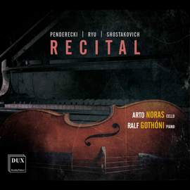 Penderecki, Ryu & Shostakovich: Cello Works