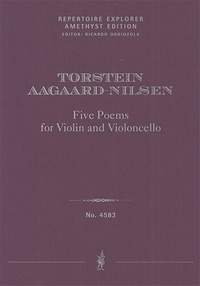 Aagaard-Nilsen, Torstein: Five Poems for Violin and Violoncello