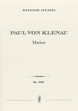 Klenau, Paul von: Marion, Ballet pantomime