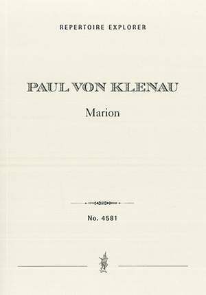 Klenau, Paul von: Marion, Ballet pantomime