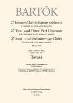 Bartok, Bela: Tavasz (upper voices) Product Image